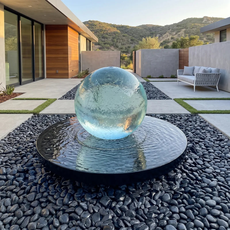 Crystal Sphere Fountain Kit 24"