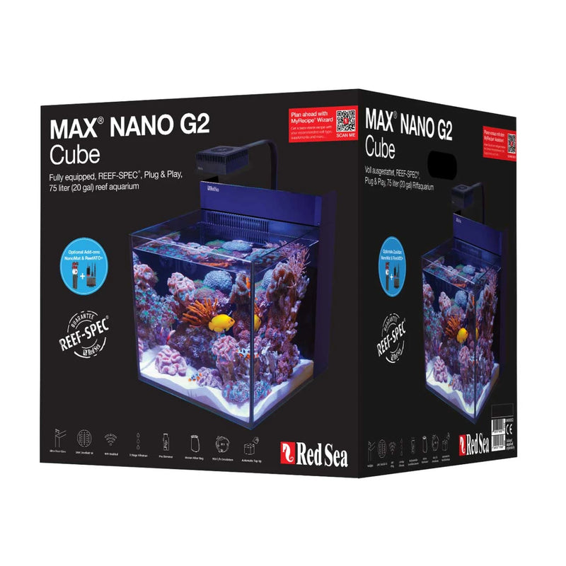 MAX NANO G2 Cube Aquarium (20 Gal)