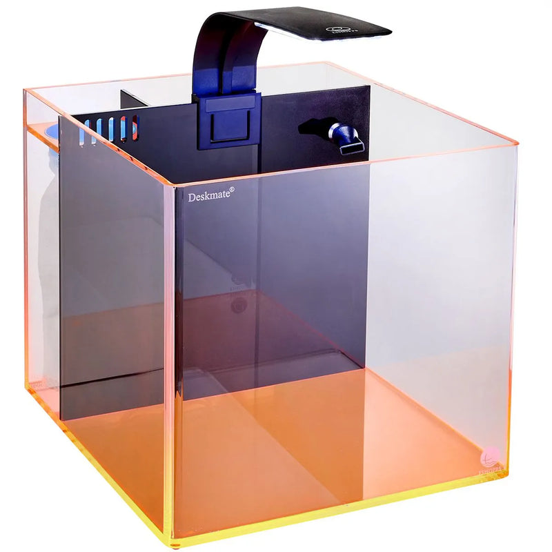 DeskMate 4.8 Gallon AIO Aquarium w/ LED Light
